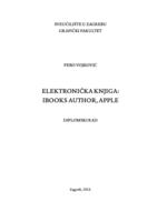 Elektronička knjiga: iBooks Author, Apple