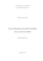 Sulfatni proces proizvodnje celuloze i papira