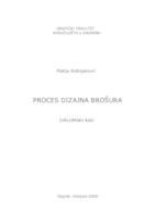 Proces dizajna brošura