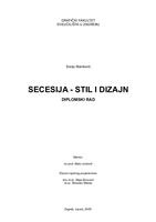 Secesija : stil i dizajn