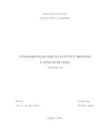 Standardna devijacija gustoće obojenja u ofsetnom tisku