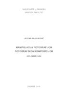 Manipulacija fotografijom fotografskom kompozicijom