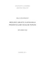 Medijsko umijeće uvjeravanja prezentacijom vizualne poruke