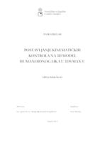 Postavljanje kinematičkih kontrola na 3D model humanoidnog lika u 3ds Max-u