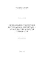 Sinergija ilustrativnih i fotografskih elemenata u mediju fotorealistične fotografije