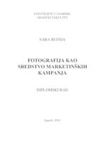 Fotografija kao sredstvo marketinških kampanja