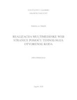 Realizacija multimedijske Web stranice pomoću tehnologija otvorenog koda