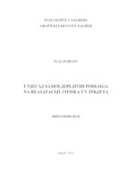 Utjecaj samoljepljivih podloga na realizaciju otisaka UV inkjeta