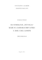 Ilustriranje "nevolja" koje su zadesile Hrvatsku u 2020. i 2021. godini