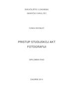 Pristup studijskoj akt fotografiji