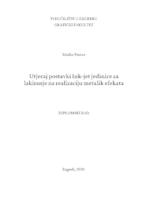 Utjecaj postavki Ink-jet jedinice za lakiranje na realizaciju metalik efekata