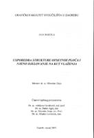 prikaz prve stranice dokumenta Usporedba strukture ofsetnih ploča i njeno djelovanje na kut vlaženja