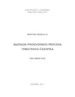 prikaz prve stranice dokumenta Razrada proizvodnog procesa tematskog časopisa