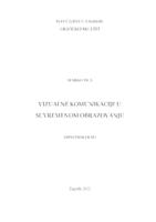 prikaz prve stranice dokumenta Vizualne komunikacije u suvremenom obrazovanju