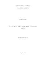 prikaz prve stranice dokumenta Utjecaj GCR metode na kvalitetu ispisa