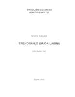 prikaz prve stranice dokumenta Brendiranje grada Labina