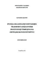 prikaz prve stranice dokumenta Studija organizacije unutarnjeg transporta knjigoveške proizvodnje temeljena na obiteljskom poduzetništvu