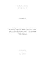 prikaz prve stranice dokumenta Mehanička otpornost otisaka na ekološki prihvatljivim tiskovnim podlogama